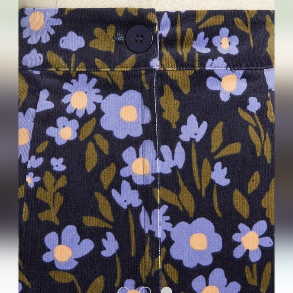 Modcloth Dancing with Daisies Mini Skirt-Midnight - Picture 3 of 3